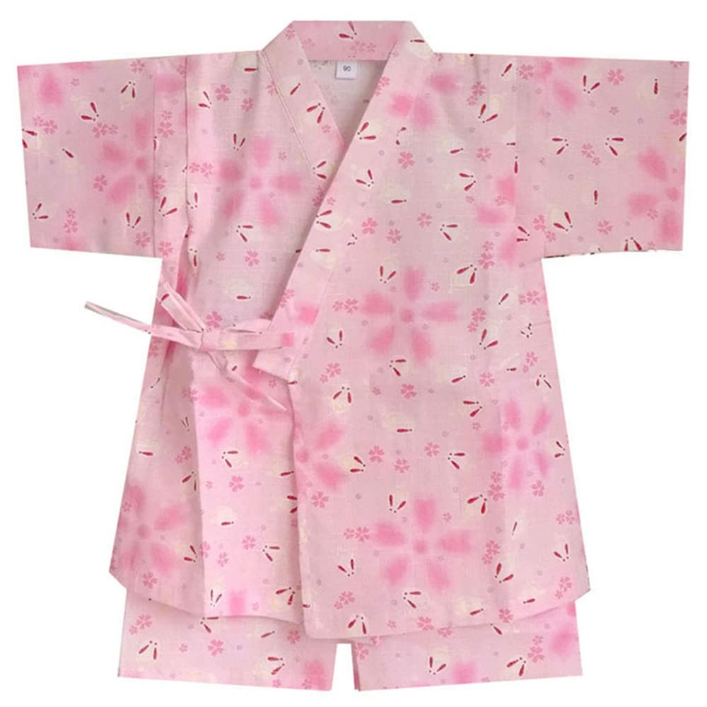 Amazon | [hurtbasuketto] 甚平 子供 女の子 甚平 ガールズ 140